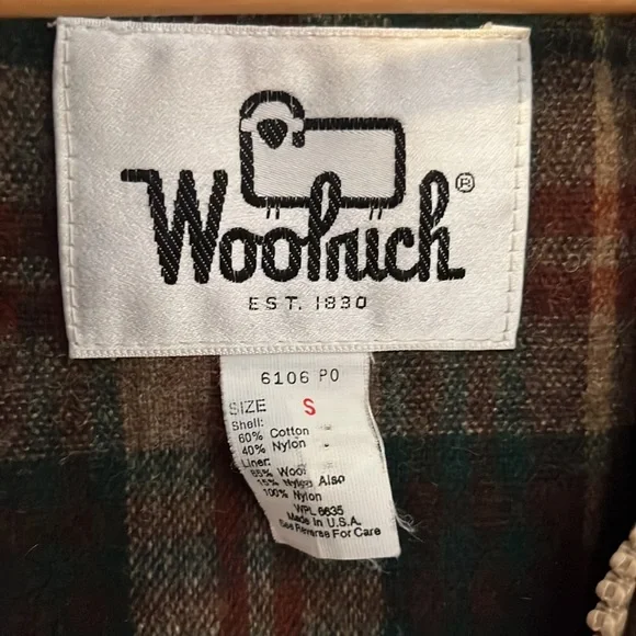 Woolrich wool-lined shell - burnt sienna / dark orange - Picture 2 of 15